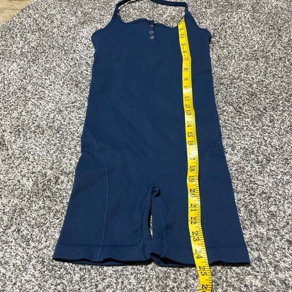 Madewell Seamless Halter Biker Unitard sz S-M - Picture 2 of 10